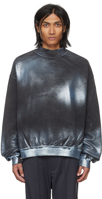 Shop Diesel Gray F-alexan Sweatshirt In 900a