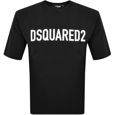 Shop Dsquared2 Loose Fit T Shirt Black