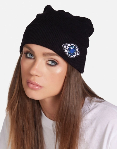 Shop Lauren Moshi Blixa Sapphire Eye In Black