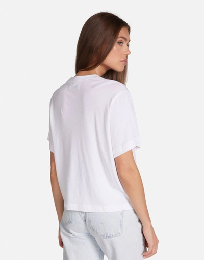 Lauren Moshi Rue Sapphire Eye In White