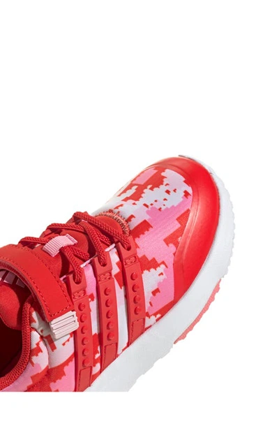 Shop Adidas Originals X Lego® Kids' Racer Tr21 Sneaker In Red/ Red