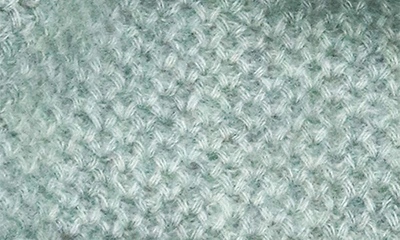Portolano Honeycomb Cashmere Beanie In Light Heather Grey
