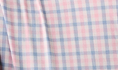 Faherty The Movement Plaid Button-up Shirt In Coral Breeze Gingham