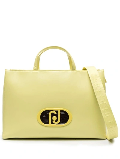 Shop Liu •jo Liu Jo Bag With Logo In Green