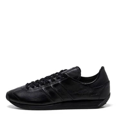 Shop Y-3 Country Trainers In Black