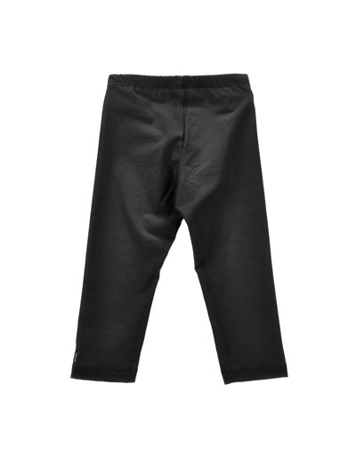 Monnalisa Stretch Leggings With Studs In Black