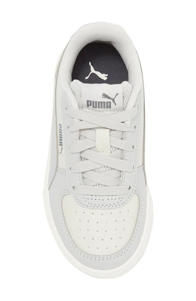 Shop Puma Kids' Carter Sneaker In Sedate Gray-ash Gray