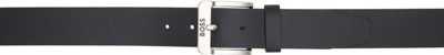 Shop Hugo Boss Black Pin-buckle Belt In Black 001