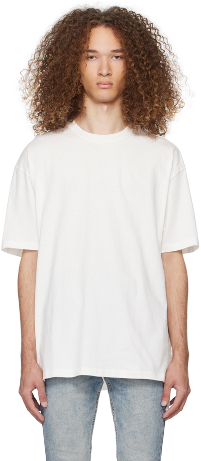 Shop Ksubi White Biggie T-shirt