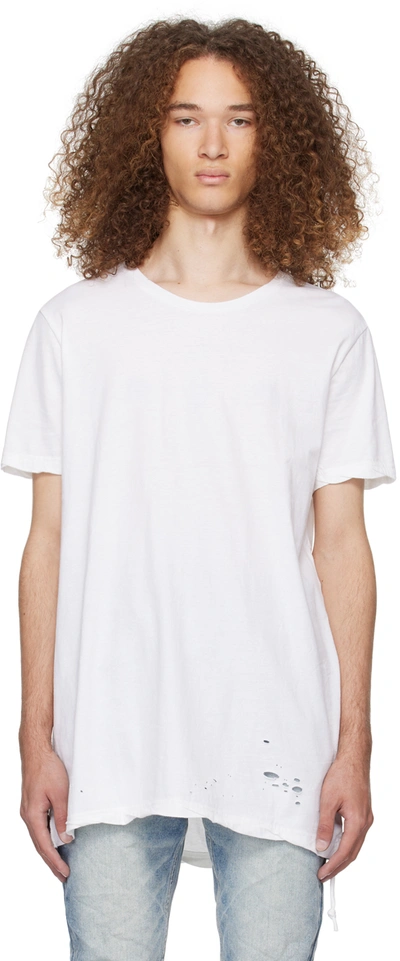 Shop Ksubi White Sioux T-shirt