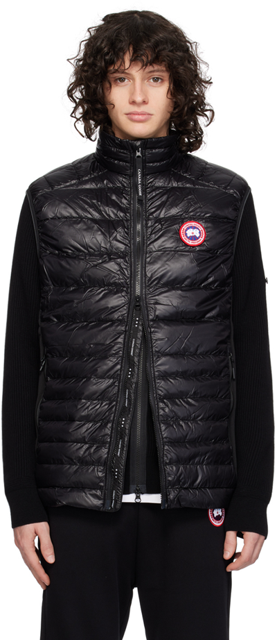 Shop Canada Goose Black Tech Down Vest In Black - Noir
