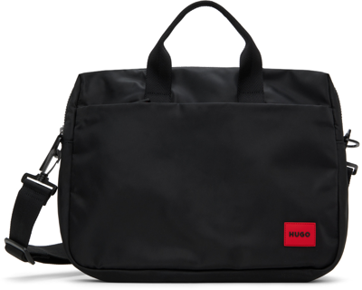 Shop Hugo Black Ethon Briefcase In Black 002