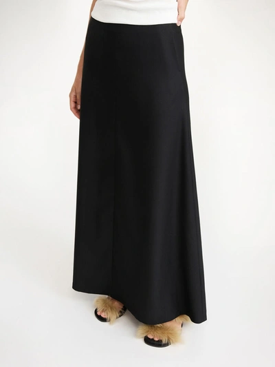 Shop By Malene Birger Isoldas Maxi Skirt In Black