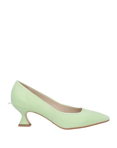 Shop Marian Woman Pumps Light Green Size 8 Leather