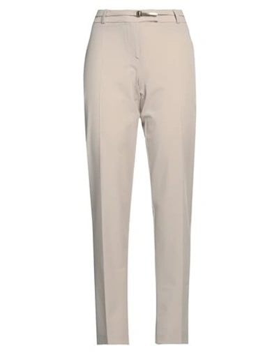 Shop X's Milano Woman Pants Beige Size 10 Polyester, Elastane