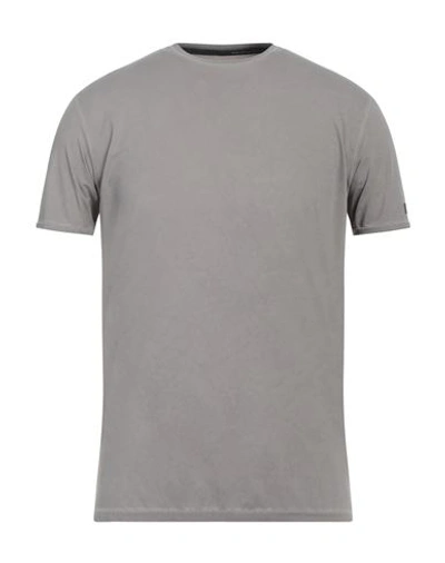 Shop Rrd Man T-shirt Lead Size 46 Polyamide, Elastane In Grey