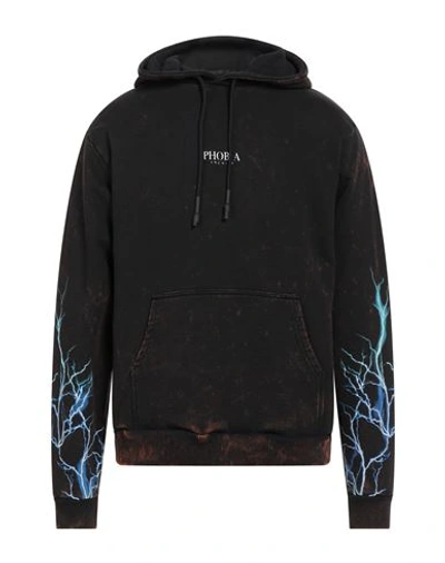 Shop Phobia Archive Man Sweatshirt Dark Brown Size M Cotton