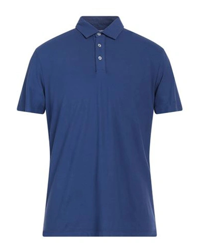 Shop Altea Man Polo Shirt Blue Size M Cotton