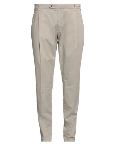 Shop L.b.m 1911 L. B.m. 1911 Man Pants Grey Size 40 Cotton, Elastane