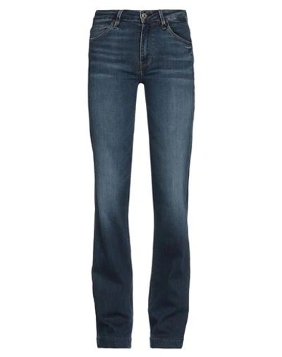 Shop Guess Woman Jeans Blue Size 26w-34l Cotton, Elastomultiester, Elastane