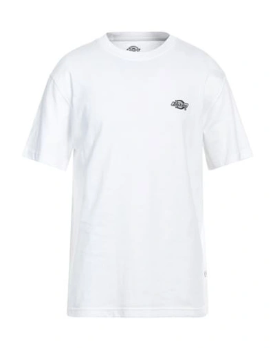 Shop Dickies Man T-shirt White Size Xl Cotton