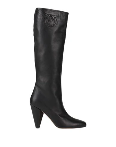 Shop Pinko Woman Boot Black Size 6 Leather