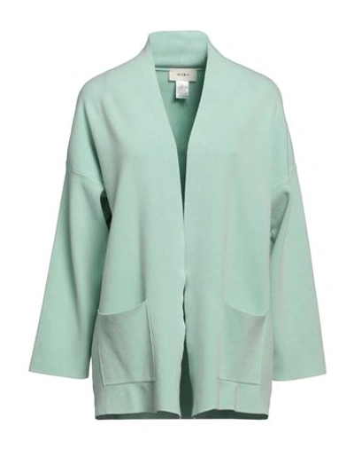 Vicolo Woman Cardigan Light Green Size Onesize Viscose, Polyester In Green