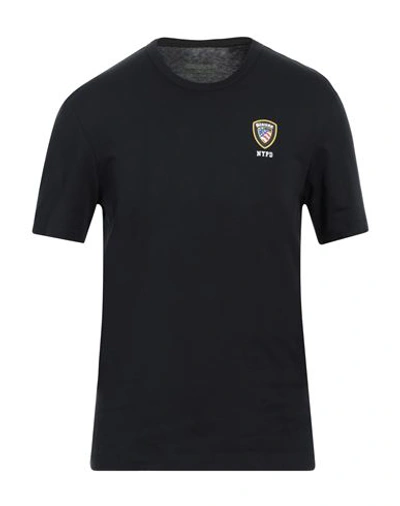 Shop Blauer Man T-shirt Black Size 3xl Cotton