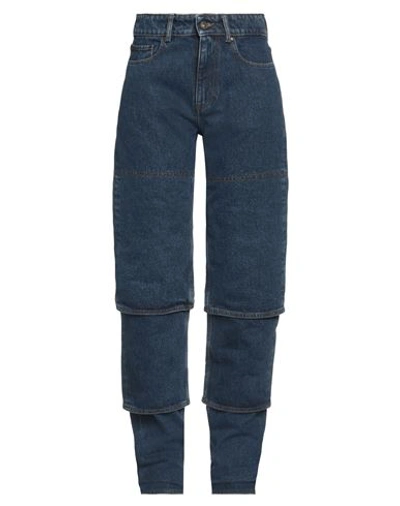Shop Y/project Woman Jeans Blue Size 28 Organic Cotton