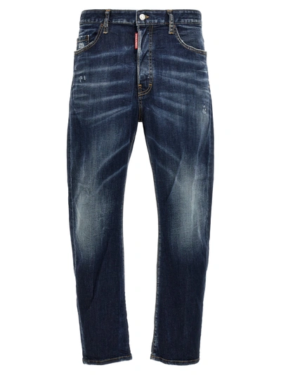 Shop Dsquared2 Bro Jeans Blue