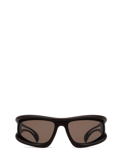 Shop Mykita Marfa Square Frame Sunglasses In Brown