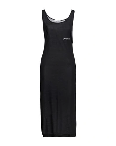 Shop Hinnominate Woman Midi Dress Black Size M Modal
