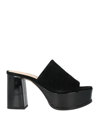 Shop Zinda Woman Sandals Black Size 8 Leather