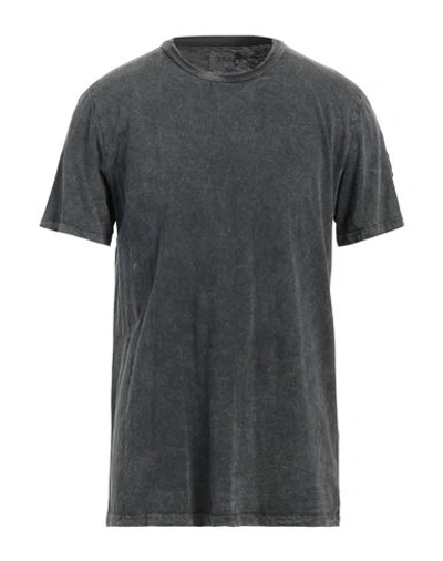 Shop Berna Man T-shirt Steel Grey Size L Cotton