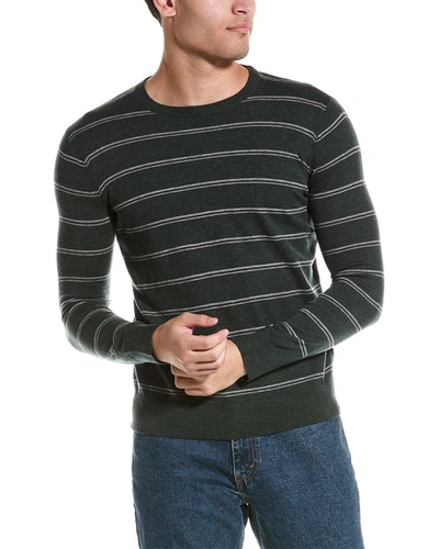 Shop Theory Riland Wool-blend Crewneck Sweater In Grey