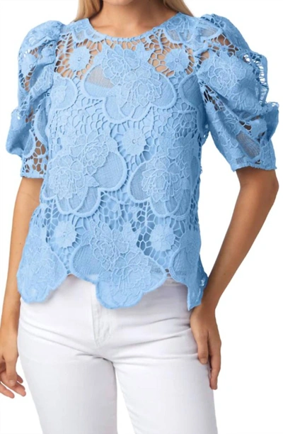 Shop Crosby By Mollie Burch Rudy Top In Sail Away In Multi