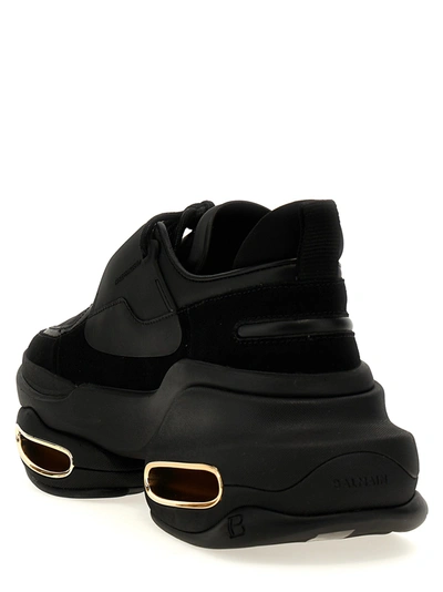 Shop Balmain B-bold Sneakers Black