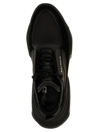Shop Balmain B-bold Sneakers Black