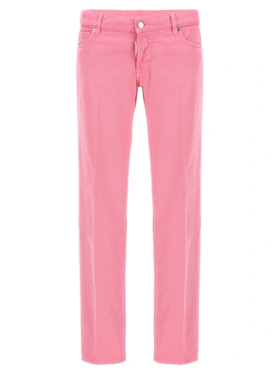 Shop Dsquared2 Jennifer Jeans Pink