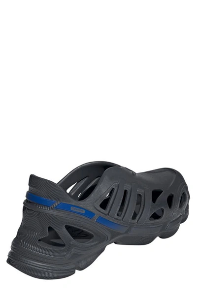 Shop Adidas Originals Adifom Supernova Perforated Slip-on Sneaker In Grey/ Grey/ Team Royal Blue