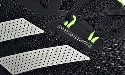 Shop Adidas Originals Adizero Sl Running Shoe In Black/ Zero Met./ Green Spark