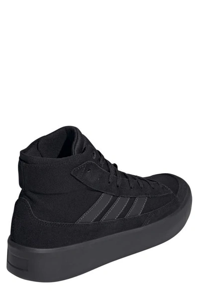 Shop Adidas Originals Znsored High Top Sneaker In Black/ Carbon/ Black