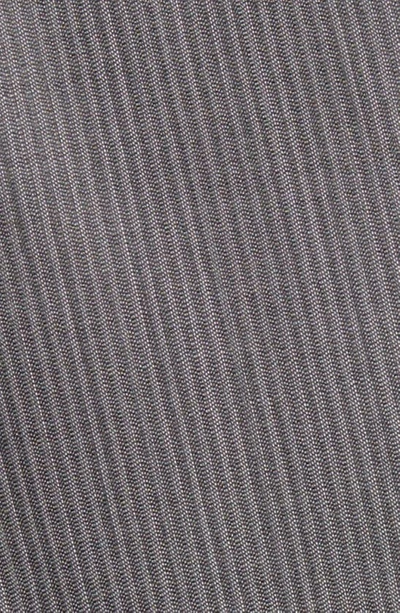 Shop Hugo Boss Jabielle Pinstripe Virgin Wool Blazer In Mini Pinstripe Suiting