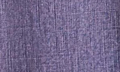 Free People Short With It Denim Top In Violet In Orchid Overdye