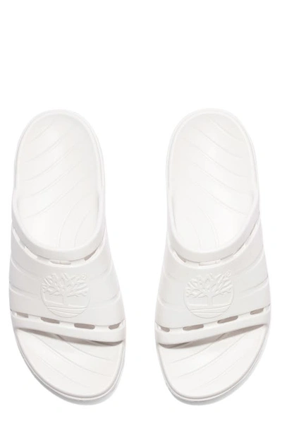 Shop Timberland Get Outside Slide Sandal In White