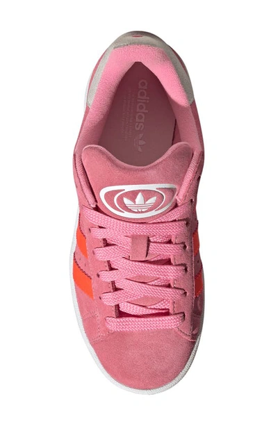 Shop Adidas Originals Kids' Campus 00s Sneaker In Bliss Pink/ Solar Red/ White