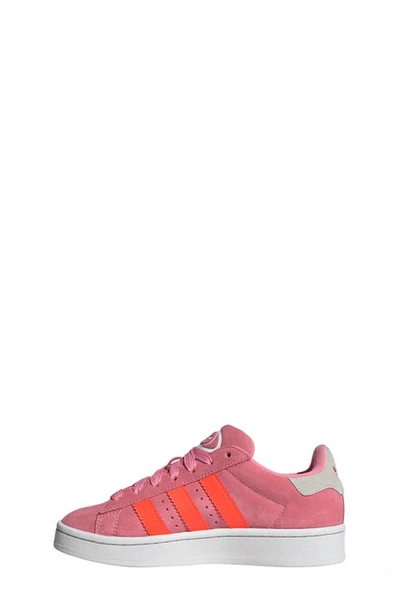 Shop Adidas Originals Kids' Campus 00s Sneaker In Bliss Pink/ Solar Red/ White