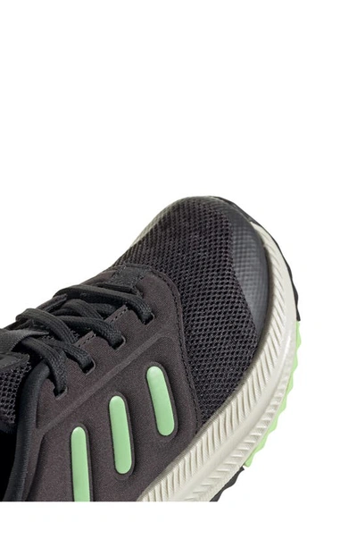 Shop Adidas Originals Kids' X Plr Phase Running Shoe In Carbon/ Green Spark/ Ivory