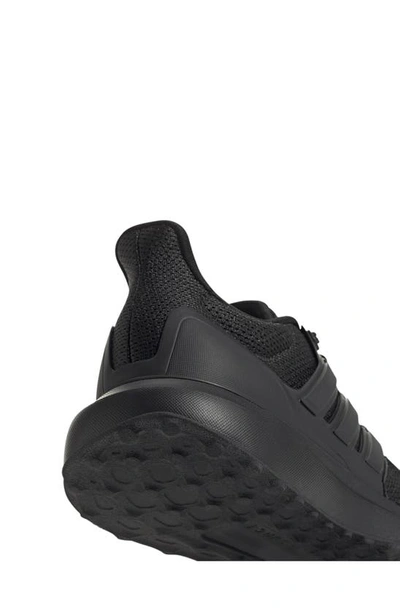Shop Adidas Originals Kids' Ubounce Dna Running Sneaker In Black/ Black/ Black