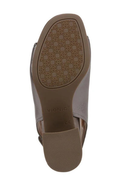 Shop Vionic Valencia Sandal In Pewter